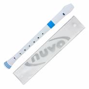 Nuvo Recorder Soprano Bianco-Blu (Barocca)