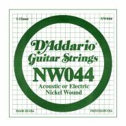 D'ADDARIO NW044 - Singola per Acustica o Elettrica (044)