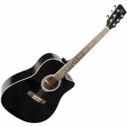 Oqan QGA-21C BK Chitarra Acustica