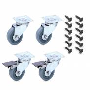 Palmer MI Cab Castors - Kit 4 Ruote per Cabinet