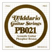 D'ADDARIO PB021 - Singola per Acustica Phosphor Bronze (021)