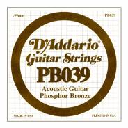 D'ADDARIO PB039 - Singola per Acustica Phosphor Bronze (039)