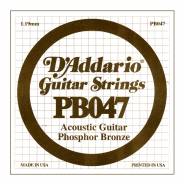 D'ADDARIO PB047 - Singola per Acustica Phosphor Bronze (047)