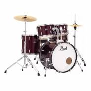 Pearl RS505C/C91 Roadshow Red Wine con Piatti Sabian