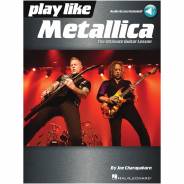 Hal Leonard Play Like Metallica Libro + Audio Online