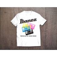 0 IBANEZ - T-Shirt Ibanez Cassette White - XXL