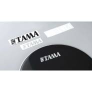0 TAMA - TLS80-BK - adesivo logo Tama (40mm x 190mm) - nero