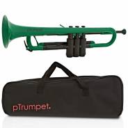 pTrumpet Tromba in Sib in Plastica Abs verde
