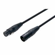 Soundsation Cavo Microfonico Bilanciato XLR(M)-XLR(F) 5mt