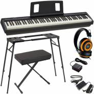 Roland FP 10 Black Pack - Pianoforte Digitale / Supporto / Panchetta / Cuffie