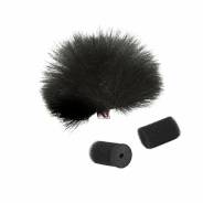 0 Rycote Black Lavalier Windjammer - Single 