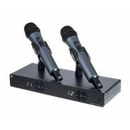 Sennheiser XSw 1 825 Dual Vocal Set A-Band - Radiomicrofono Doppio UHF