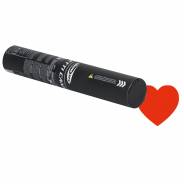 Showtec Handheld Cannon Small 28 cm Cuori Rossi