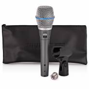 Shure Beta 87C - Microfono a Condensatore Cardioide Professionale per Voce