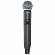 Shure GLXD2/Beta58 - Trasmettitore Palmare Digitale con Capsula Beta58A