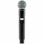 Shure QLXD2/Beta 58A G51 - Trasmettitore Palmare Microfono a Gelato QLXD2 con Capsula Beta 58A