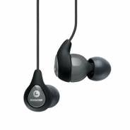 Shure SE112 GR - Auricolari Grigi In-Ear Professionali con Isolamento Sonoro