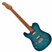 Sire Larry Carlton T7 FM TBL Trans Blue (Left-Hand)