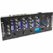 Skytec STM-3005REC Mixer per DJ 4 Canali con Lettore e Registratore MP3