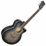 SOUNDSATION SAGUARO-HW-CE BK - Chitarra Acustica Cutaway Amplificata Con Finitura Hand Wiped