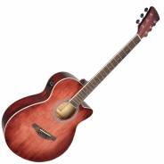  SOUNDSATION SAGUARO-HW-CE RD - Chitarra Acustica Cutaway Amplificata Con Finitura Hand Wiped