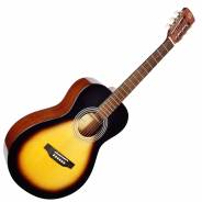 Soundsation Delta Crossroad-SGSB Chitarra Acustica Parlor Lucida Glossy Sunburst