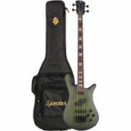 Basso Spector Euro 4 LX Haunted Moss Matte con custodia Gig Bag inclusa