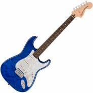 Squier Affinity Stratocaster QMT Sapphire Blue Transparent