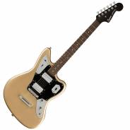 Squier Contemporary Jaguar HH ST Black Pickguard Shoreline Gold