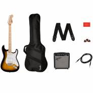 Squier Sonic Stratocaster Pack MN 2-Color Sunburst