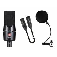 SE ELECTRONICS STUDIO BUNDLE X1A Microfono a Condensatore / Filtro Anti-Pop / Cavo Microfonico XLR/XLR 2mt