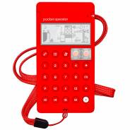Teenage Engineering Case Rosso in Silicone per Pocket Operator