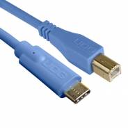 0 Udg U96001LB - ULTIMATE AUDIO CABLE USB 2.0 C-B BLUE STRAIGHT 1,5M 