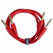 Udg U97004RD - ULTIMATE AUDIO CABLE SET JACK - JACK STRAIGHT RED