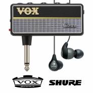 Vox Amplug 2 Clean con Shure SE112 Grigi