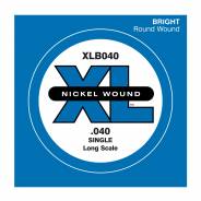 D'ADDARIO XLB040 - Singola per Basso Elettrico (040)