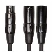 ROLAND Cavo Professionale Y Serie Black XLR Femmina / Dual XLR Maschio 15cm