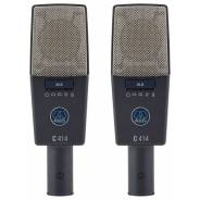 AKG C414 XLS ST - Stereo Set Coppia Microfoni Condensatore a Diaframma Largo