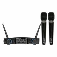 ZZIPP TXZZ580 Set Radiomicrofono con 2 Gelati UHF 48 Canali Wireless