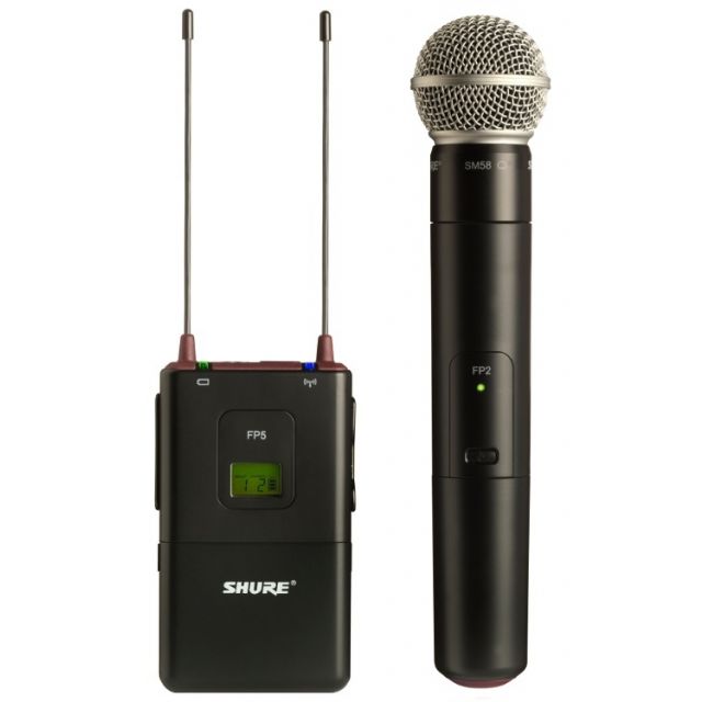 Shure FP25/SM58 - Sistema Microfono per telecamera 