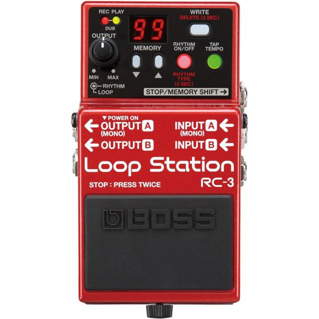 Boss RC3 Pedale Loop Station chitarra USB 2.0