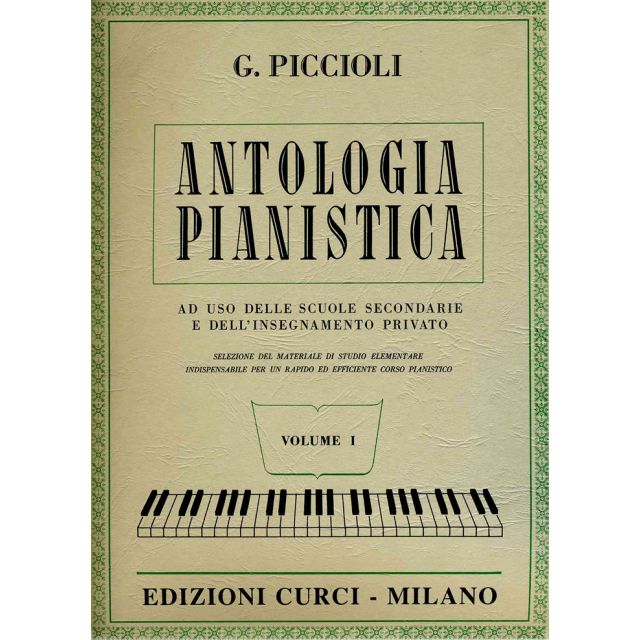 Curci Antologia pianistica Volume 1