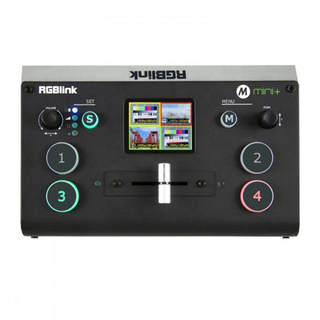RGBlink Mini+ Mixer Video USB 4x HDMI per Streaming Live