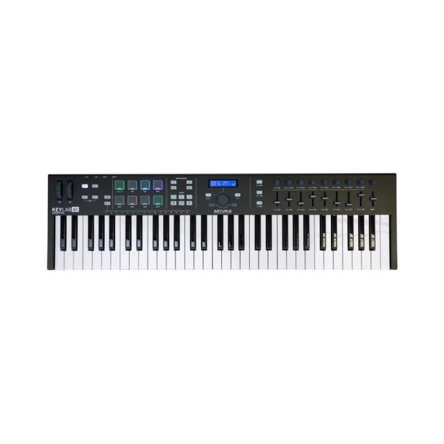 Arturia KeyLab 61 Essential Black - Tastiera MIDI/USB 61 Tasti Nera