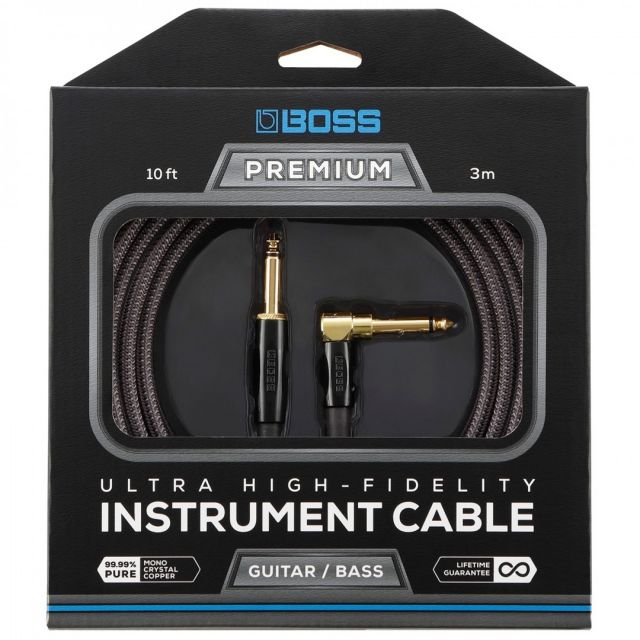 Boss BIC-P10A Premium Guitar Cable 3mt