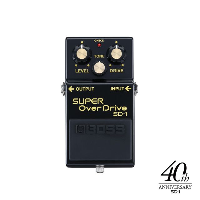 Boss SD-1 Super Overdrive 40th Anniversario