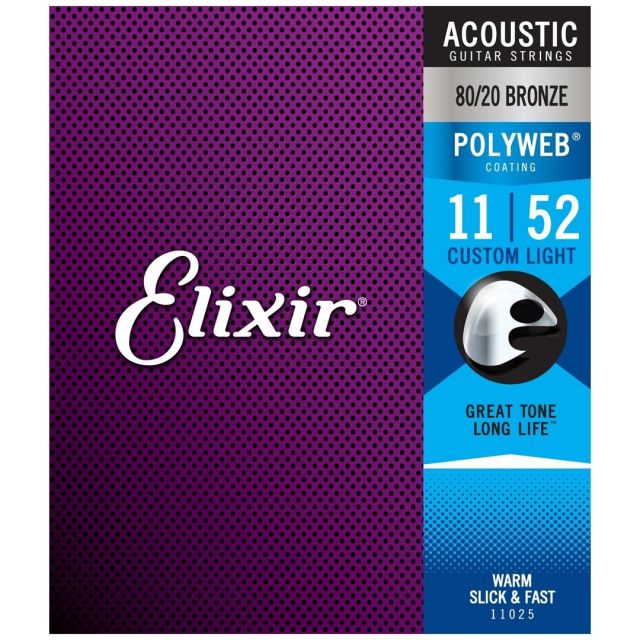 Elixir 11025 Polyweb Extra Light 011/052