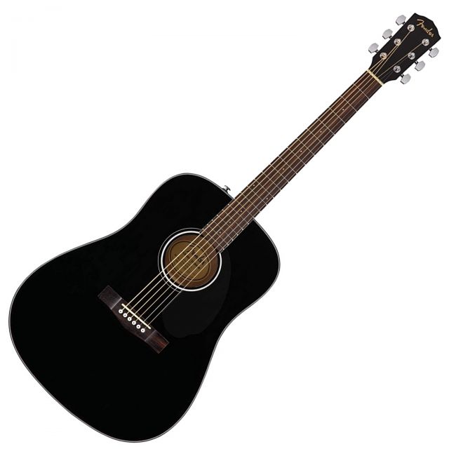 Fender CD-60S Walnut Fingerboard Black
