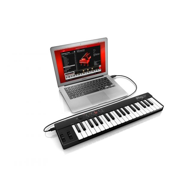 IK Multimedia iRig Keys 37 - Controller Tastiera MIDI USB Master Keyboard 37 Tasti