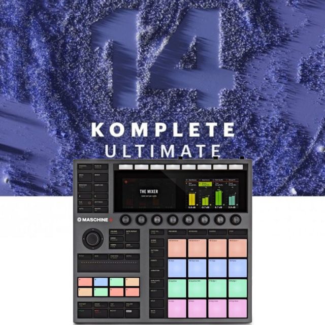 Native Instruments Maschine+ con Komplete 14 Ultimate Upgrade da Select